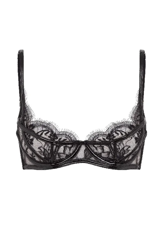 Alyss Plunge Bra (Black)