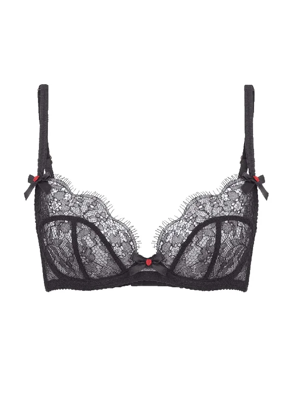 Lorna Lace Bra (Black)