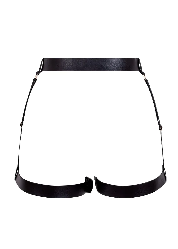 Zadie Faux Leather Thigh Harness