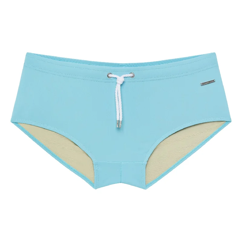 Celeste Blue Solid Corcovado Brief