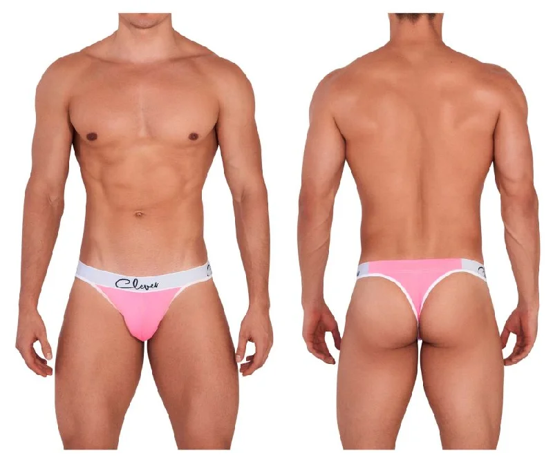 Clever 1408 Wood Thongs Color Pink