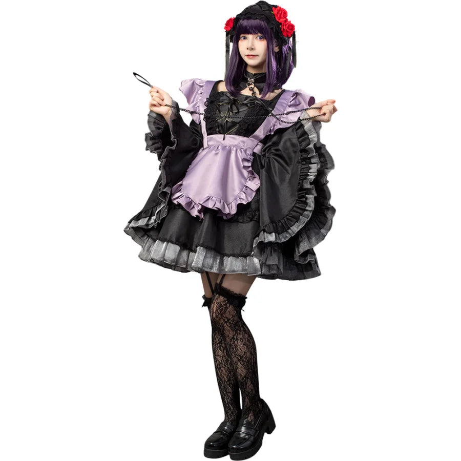 Comic My Dress-Up Darling Kitagawa Marin Shizuku Kuroe Maid Dress Cosplay Costumes C01013