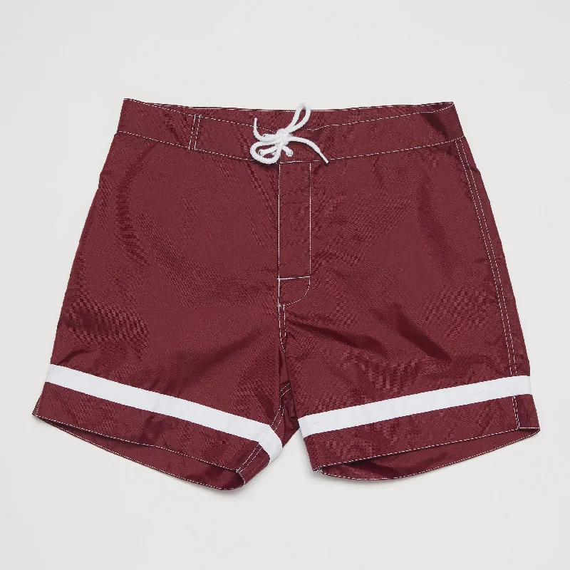 Crossbar Weave Trunks (Wine)