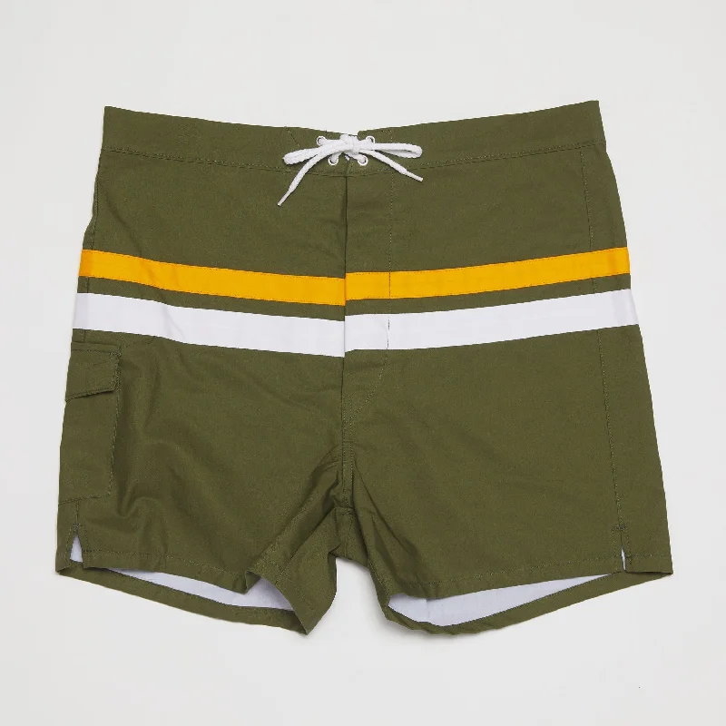 Dual Stripes Trunks (Green)