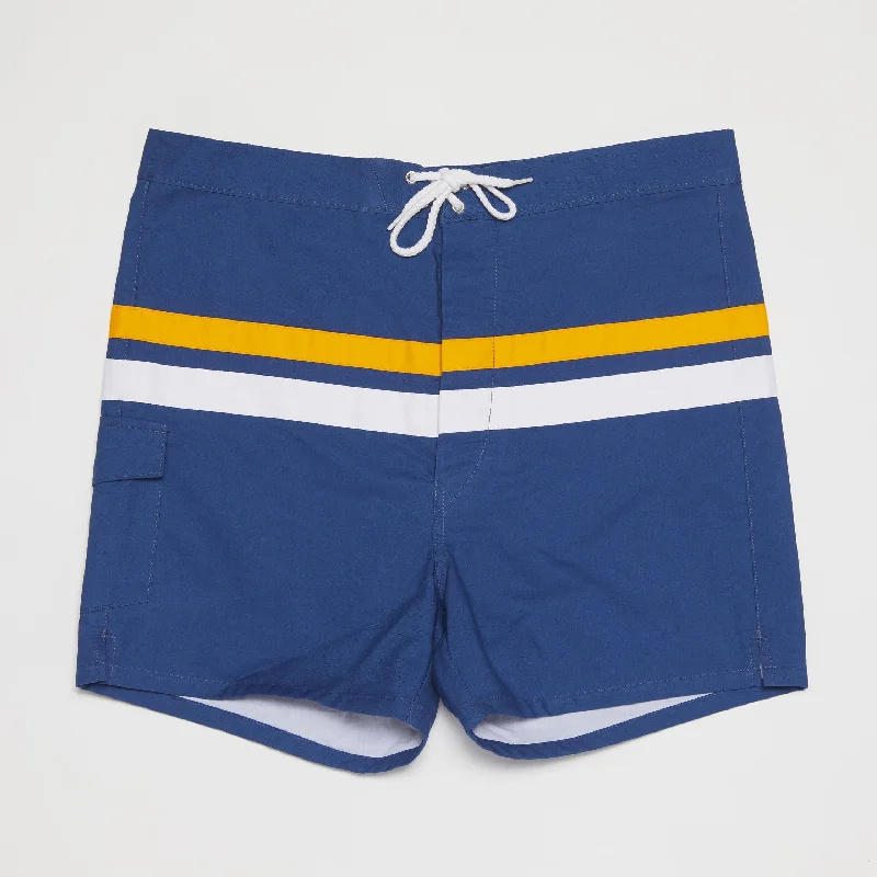 Dual Stripes Trunks (Navy)