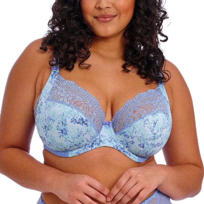 Elomi Lucie Stretch Plunge Bra - Cornflower Blue