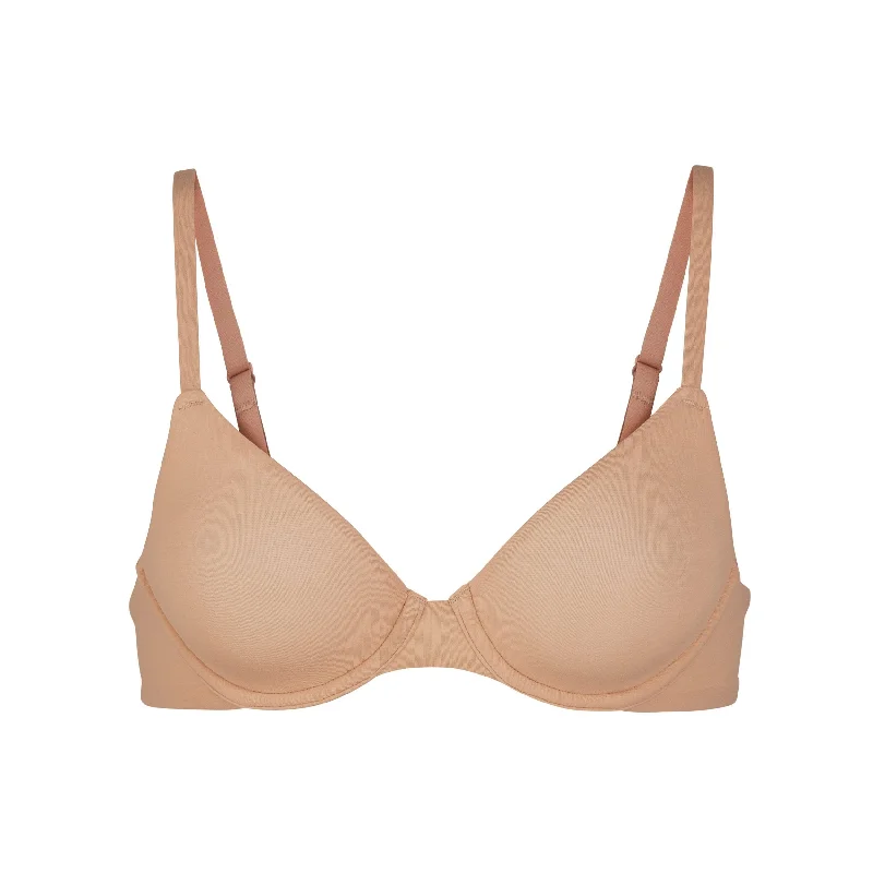 FITS EVERYBODY UNLINED UNDERWIRE BRA | OCHRE