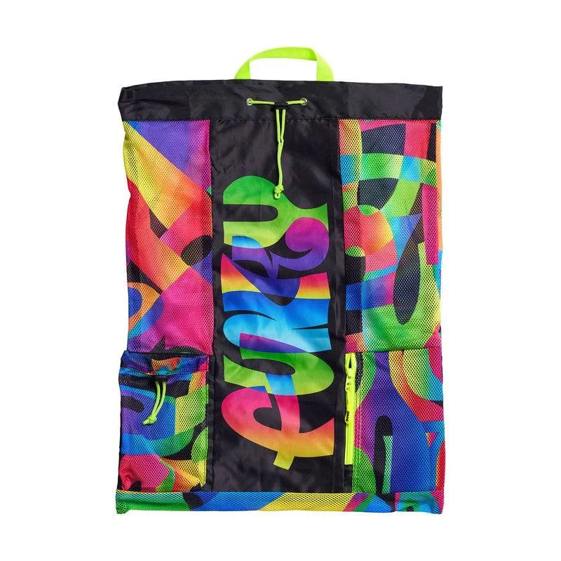 Funky Gear Up Mesh  Bag | Colour Funk