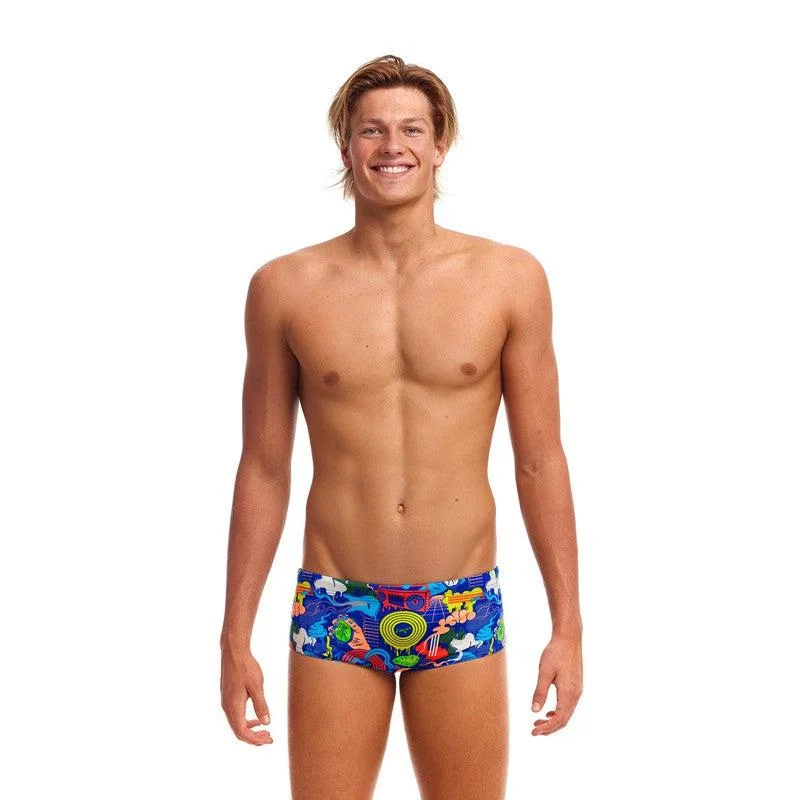 Funky Trunks Mens Sidewinder Trunks | Blues Baby