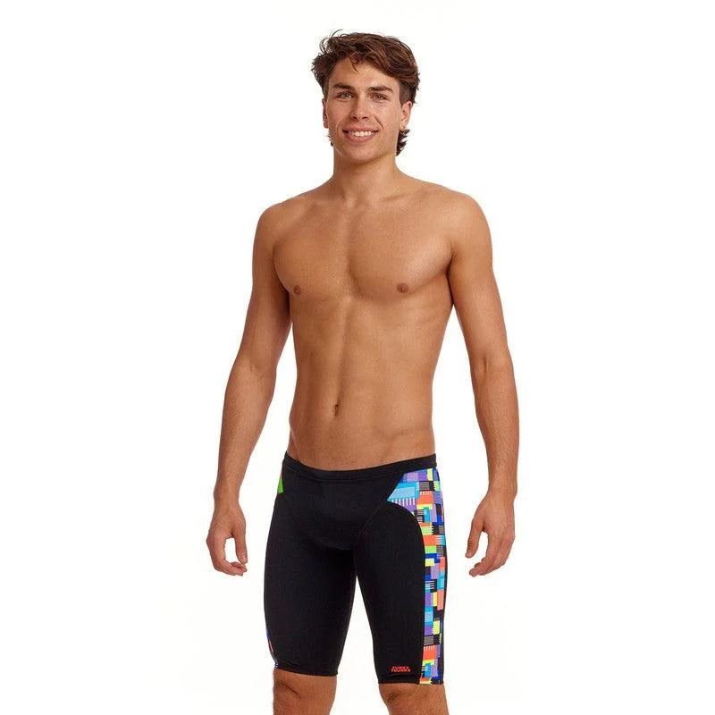 Funky Trunks Mens Training Jammers | Chip Set