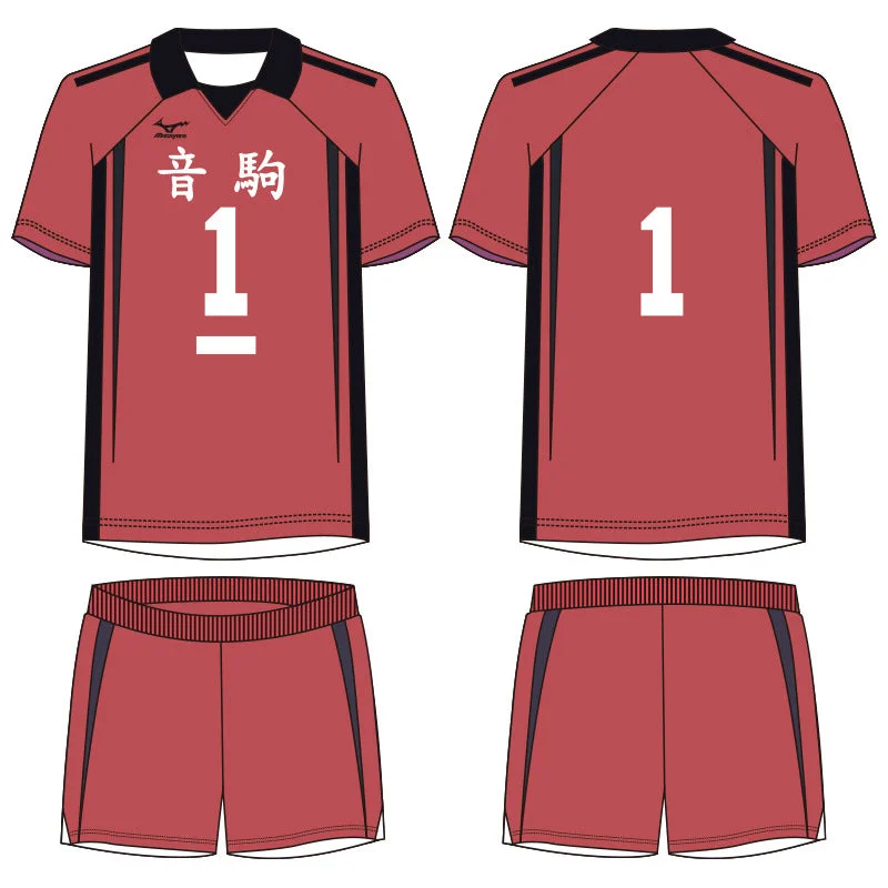 Rulercosplay Anime Haikyuu Nekoma High School Kozume Kenma, Kuroo Tetsurou Sports uniform Cosplay Costume