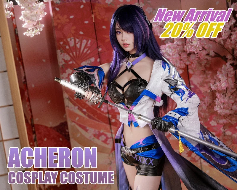 Acheron Cosplay Costume Custom Size AdoreHomeStudio™