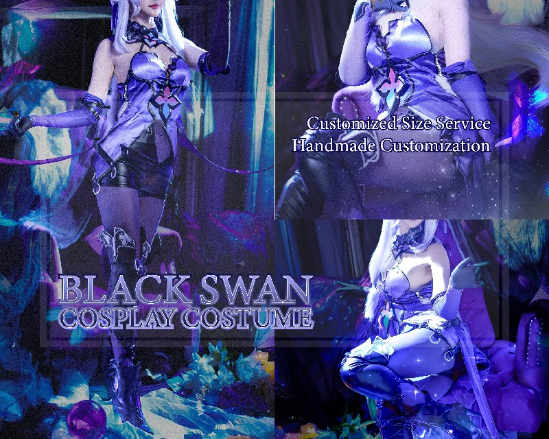 Black Swan Cosplay Costume Custom size AdoreHomeStudio™