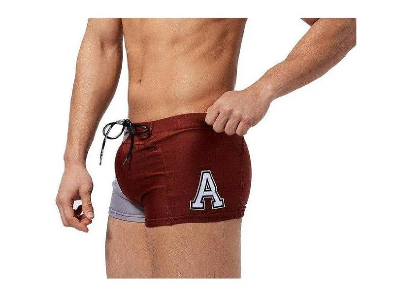 Gay Swim Trunks | AUSTINBEM Athletic Jock Swim Trunks