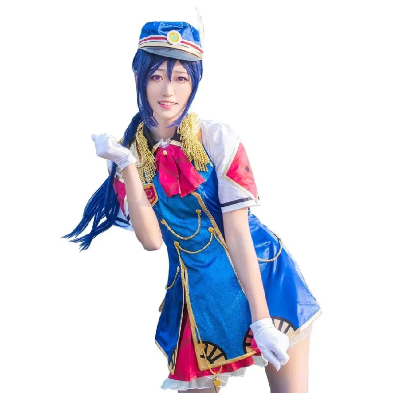 LoveLive!Sunshine!! Aqours HAPPY PARTY TRAIN Kanan Matsuura Cosplay Costume mp005215