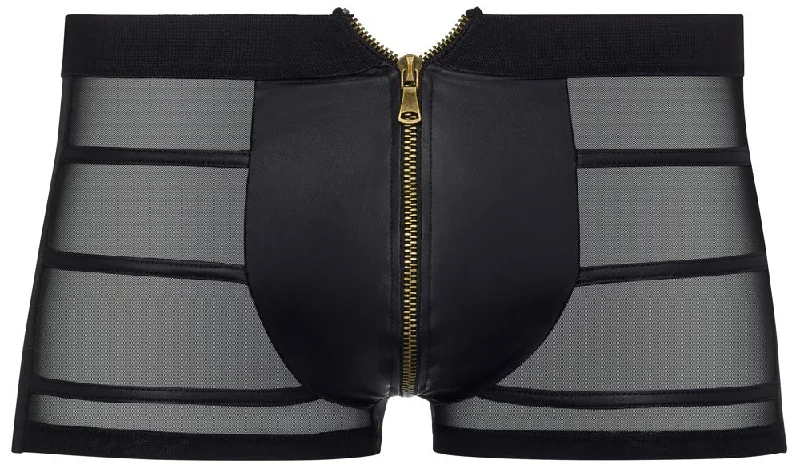 Mesh & Front Zip Boxer by NEK