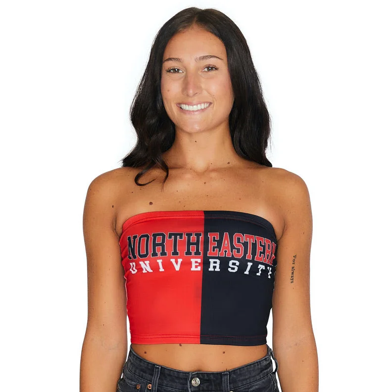 Northeastern Two Tone Tube Top