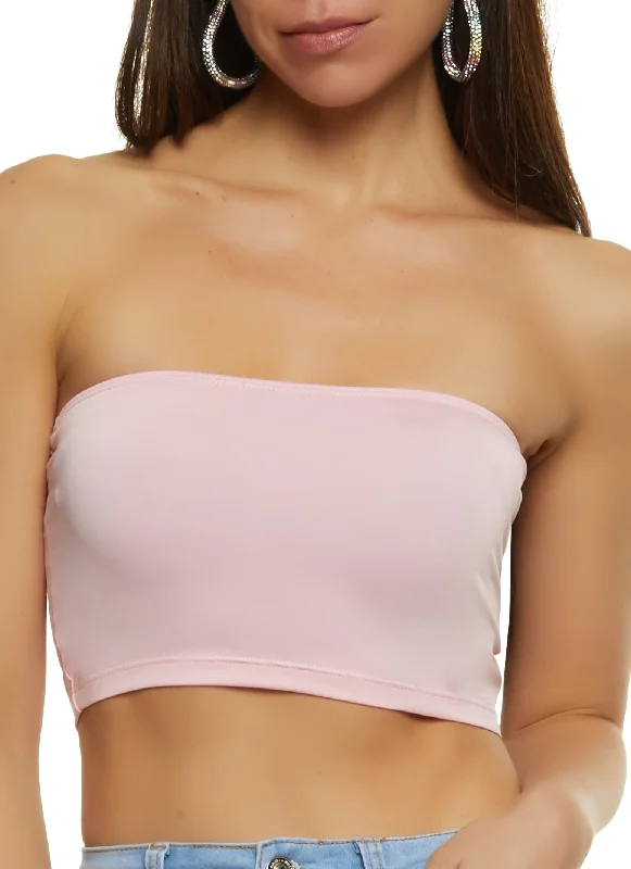 Solid Spandex Tube Top