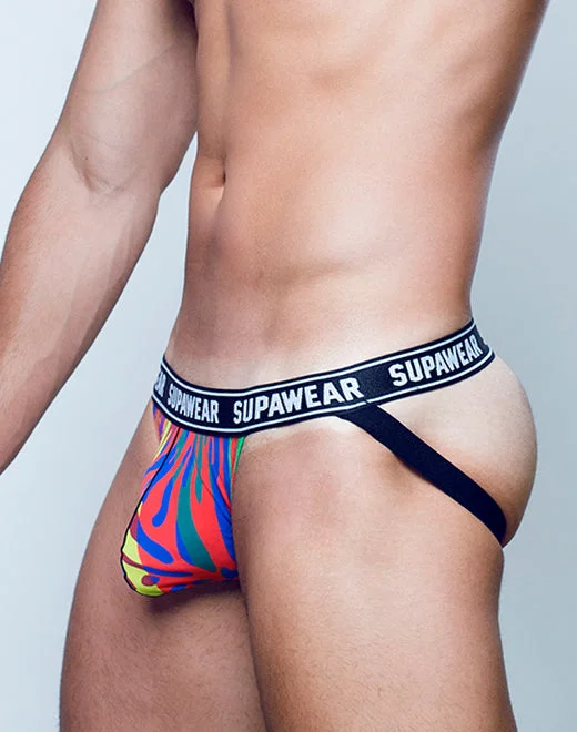 POW Jockstrap Underwear - Crimson Beast