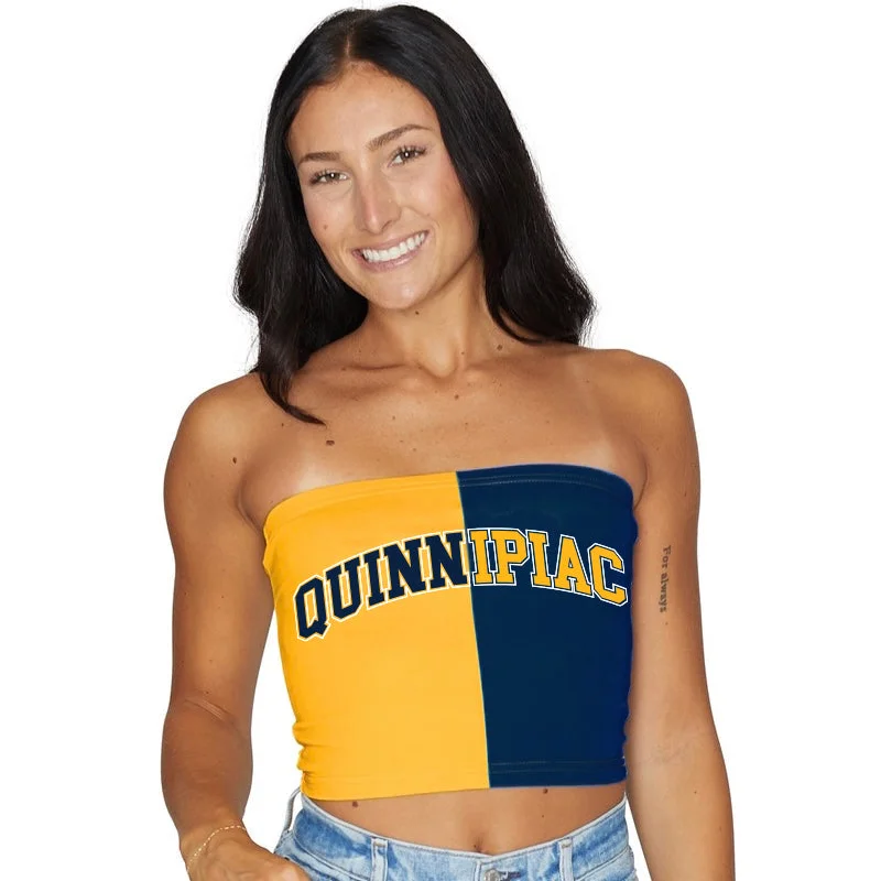 Quinnipiac Two Tone Tube Top