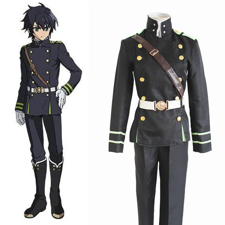 Rulercosplay Anime Seraph of the end Yuichiro Hyakuya Cosplay Costume