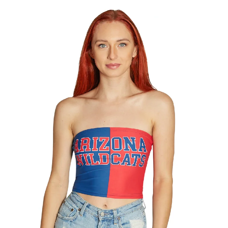 University of Arizona Two Tone Tube Top