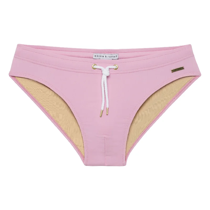 Valentine Pink Solid Meridian Bikini