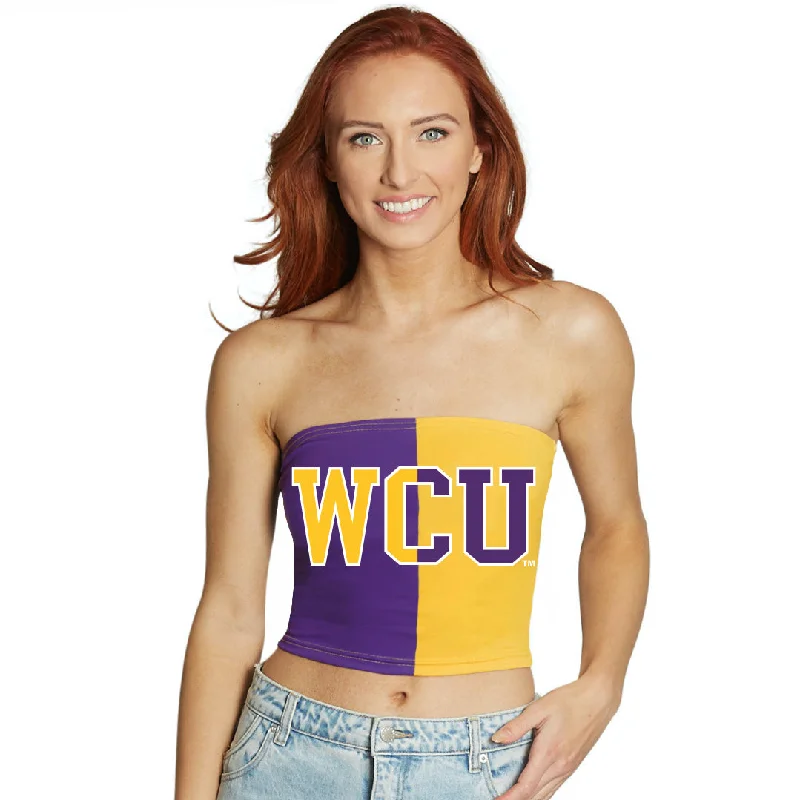 West Chester University Two Tone Tube Top