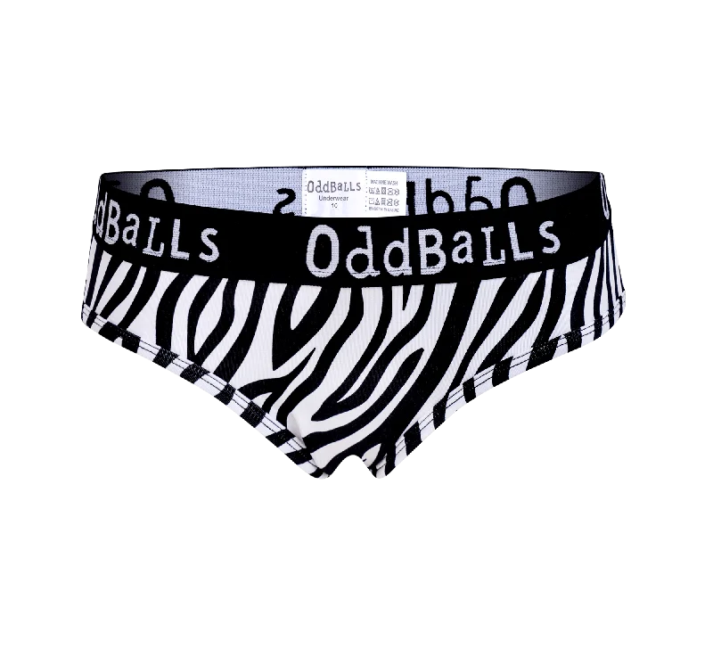 Zebra Crossing - Ladies Briefs