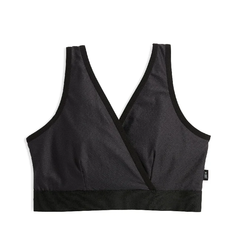 Adaptable Crossover Cutout Bra - Traveler Iron