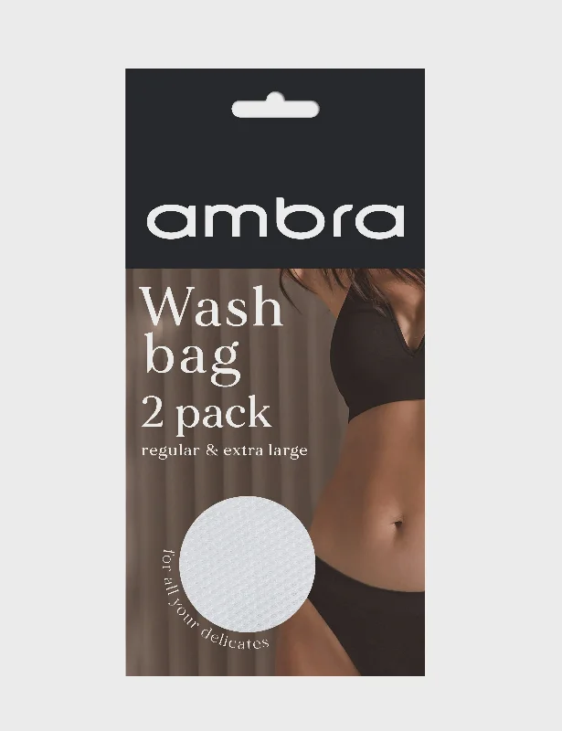 Ambra Twin Wash Bag (White)