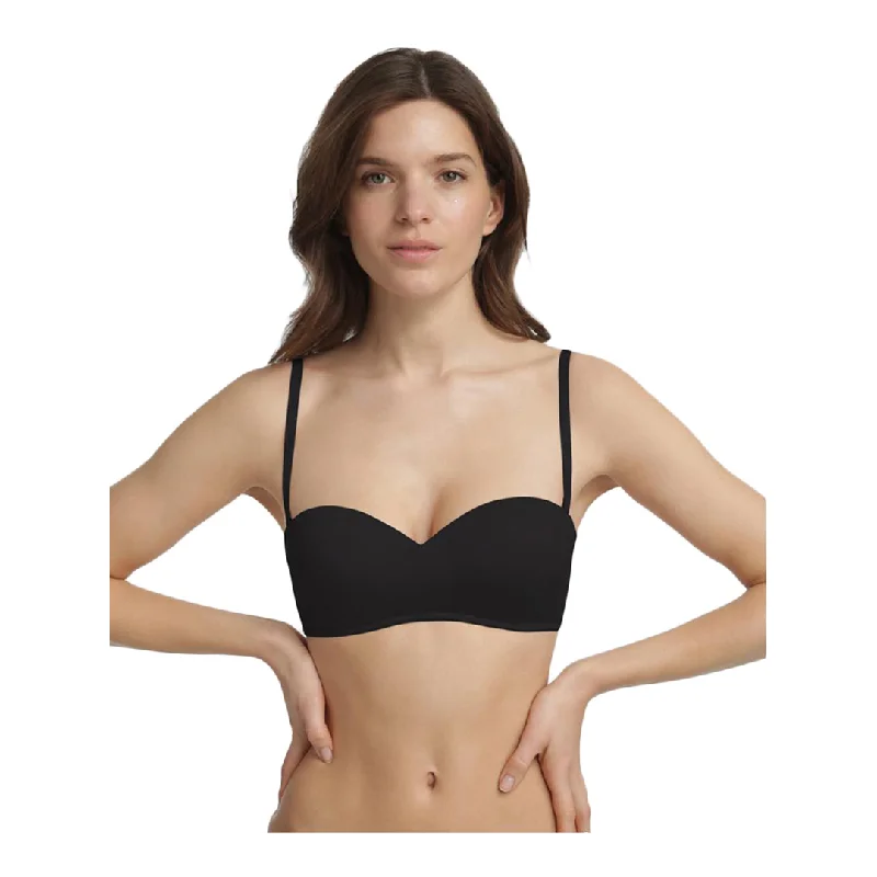 Dim Unwired Bandeau Shape Black Bra