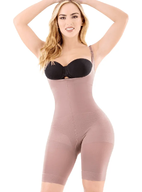 Laty Rose Butt Lifter Tummy Control Open Bust Body Shaper