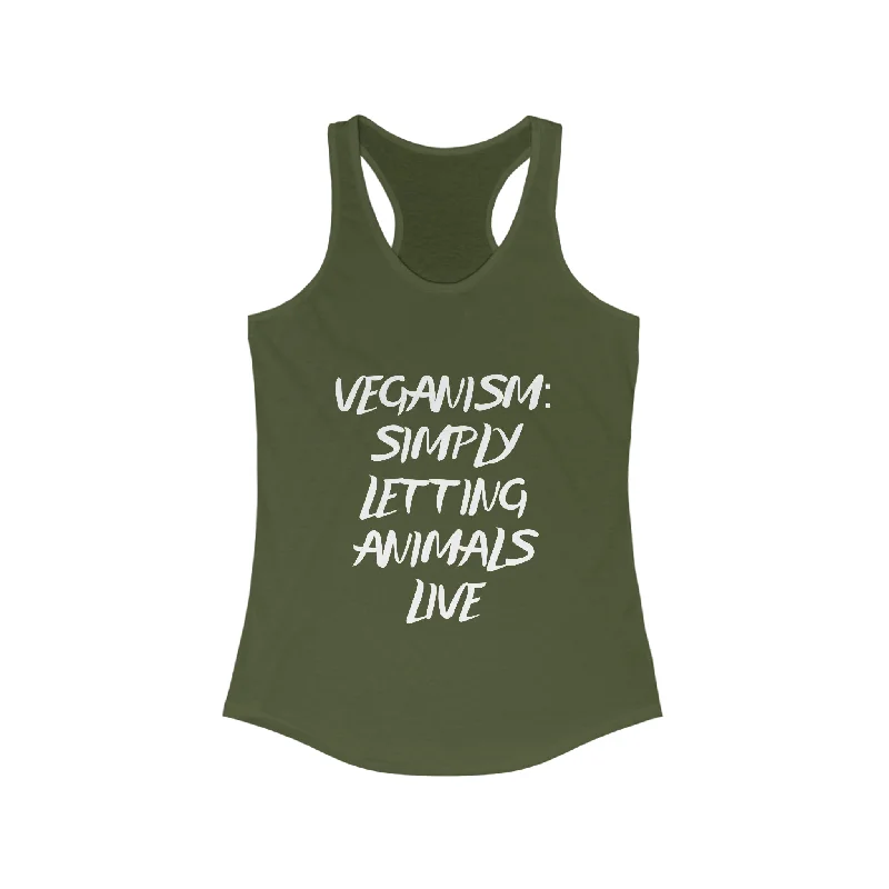 Let Live Women's Ideal Racerback Tank