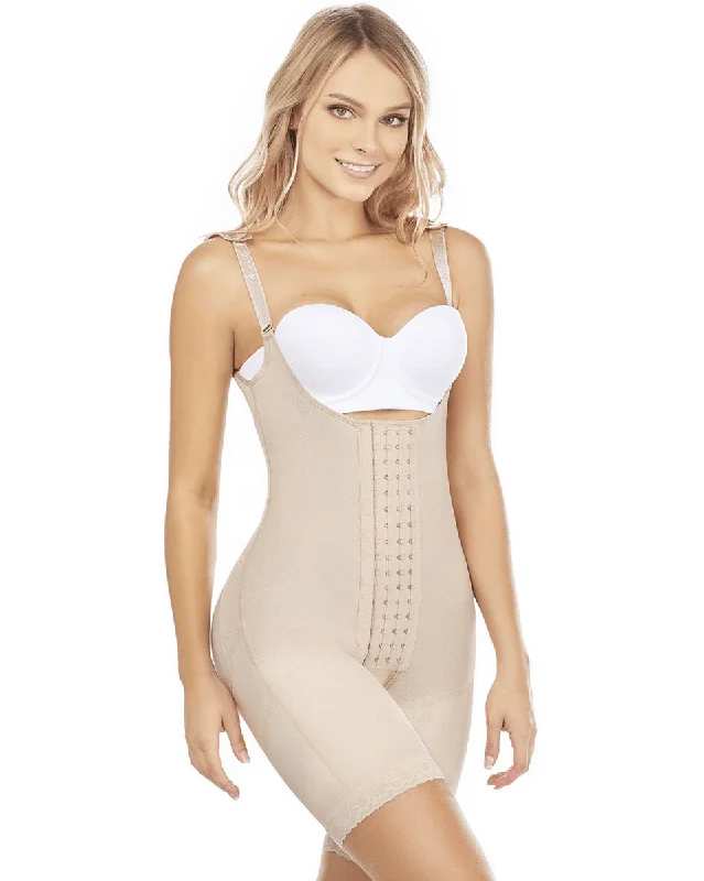 MariaE Fajas Postpartum Women's Shapewear with Shoulder Pads Daily and Postsurgical Use Powernet