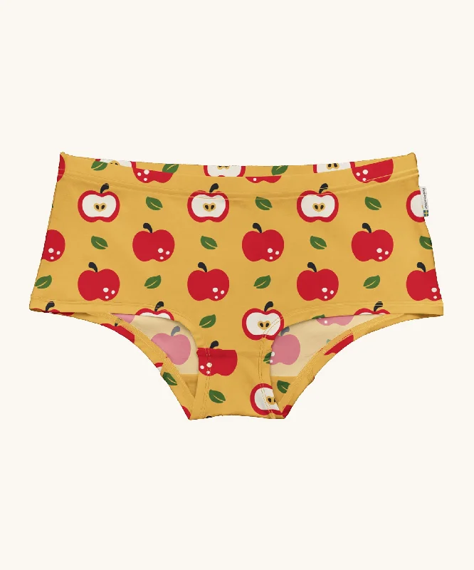 Maxomorra Apple Organic Cotton Adult Hipster Briefs