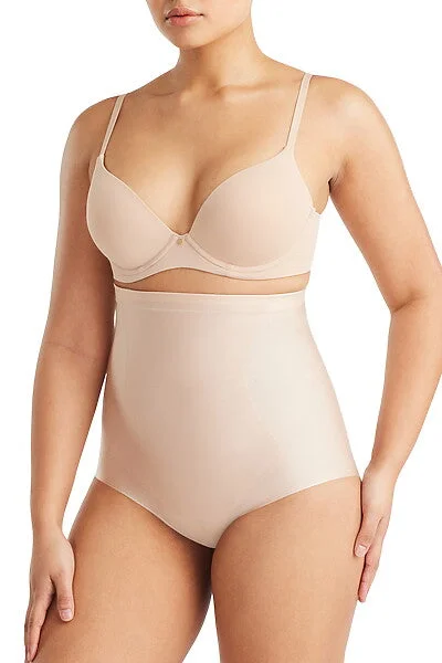 No VPL High Waist Brief (Warm Taupe)