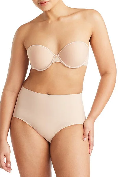 Revive Smooth Waisted Brief (Warm Taupe)