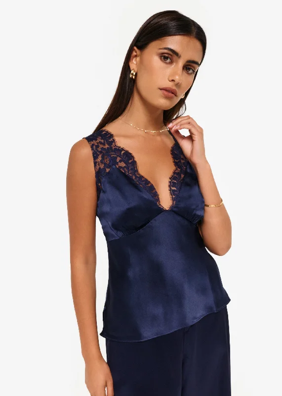 Reza Camisole Navy