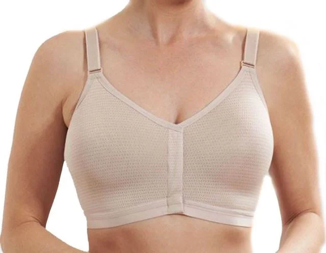 Caress Silver Post Surgical Bra- 1008