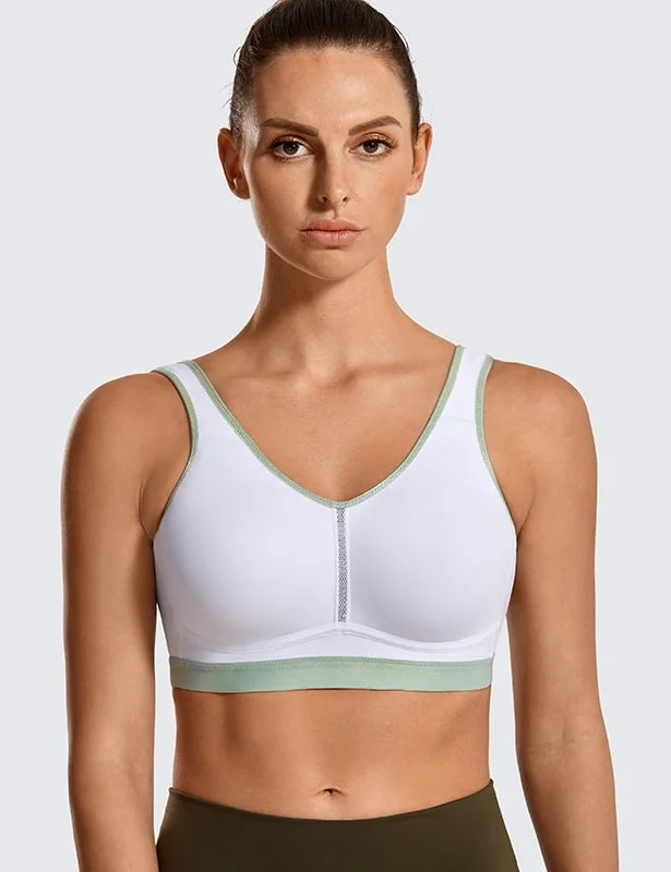 Wireless Non-Padded Medium Impact Workout Bra